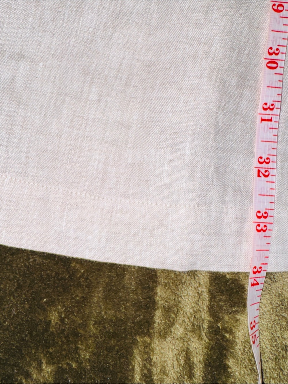 NEW OYSHO Casual Sleeveless Cross Back Linen Cream Stretchy Waist Pocket Romper - Picture 11 of 12